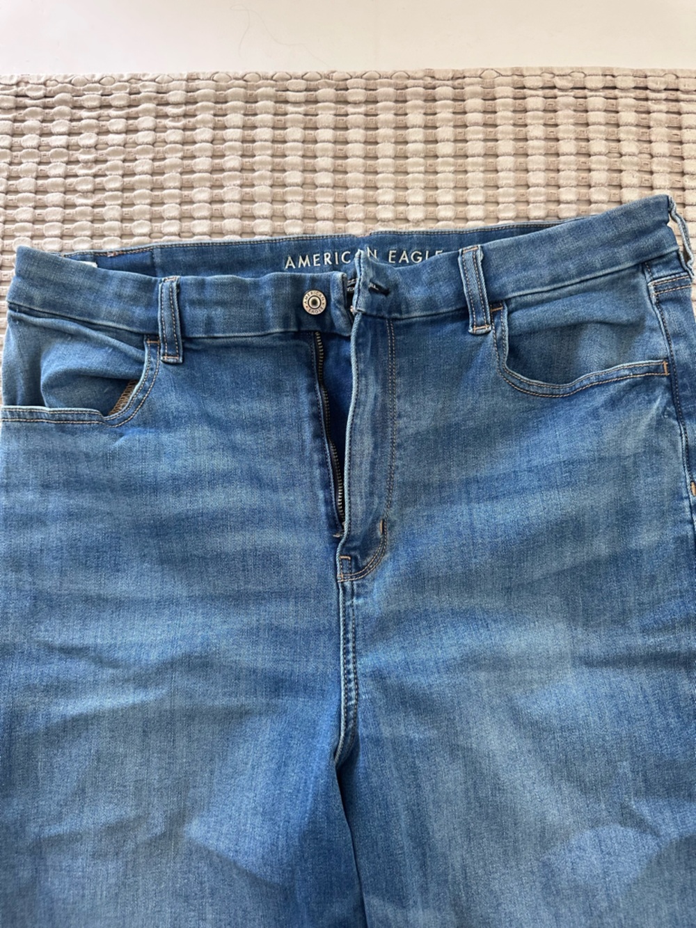American Eagle Light Blue Stretch Denim Jeans